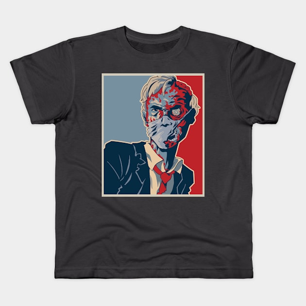 Zombie Halloween Hope 2020 Presidential Election Vote USA Kids T-Shirt by ghsp